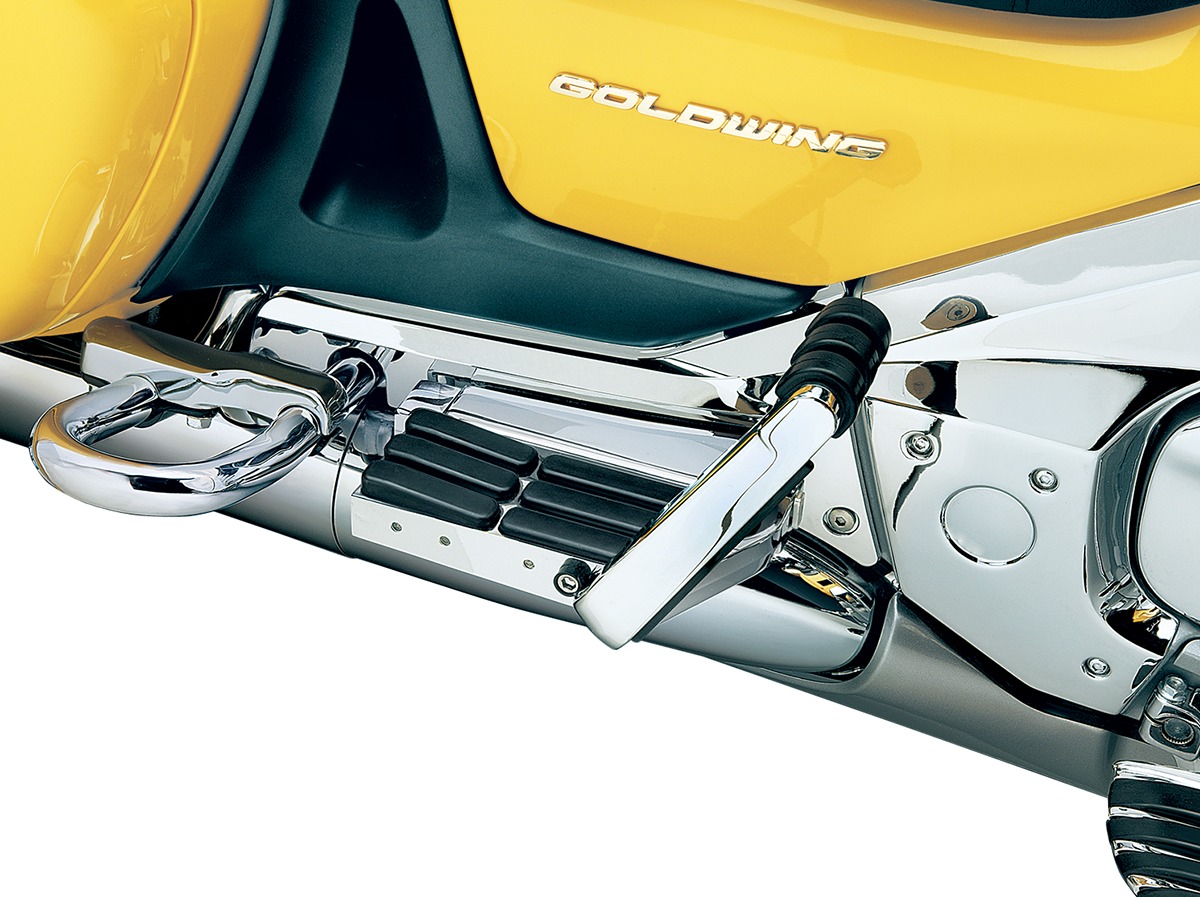 Transformer Passenger Floorboards Chrome - For 01-16 Honda GL1800 GoldWing - Click Image to Close