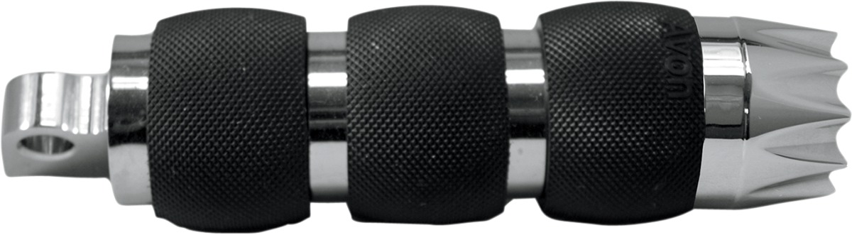 Avon Chrome Air Cushion Footpegs - FP-AIR-90-CH-EX - Click Image to Close