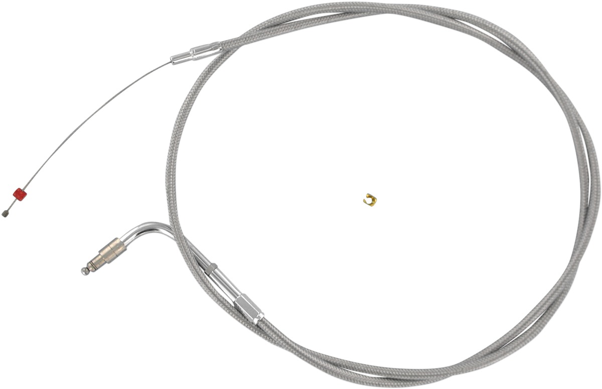 Barnett Clear Coat Throttle Cable SS +6 46.5 in. - Click Image to Close