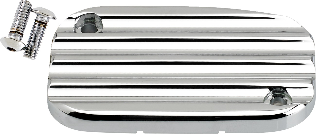 Joker Machine Hydraulic Clutch Master Cylinder Cover Chrome Harley-Davidson - Click Image to Close