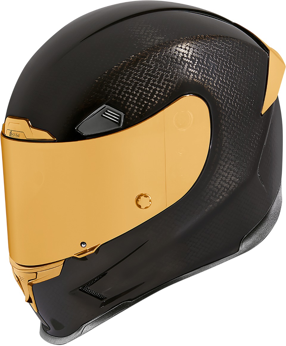 Airframe Pro Full Face Helmet Black/Gold 2X-Large - Click Image to Close