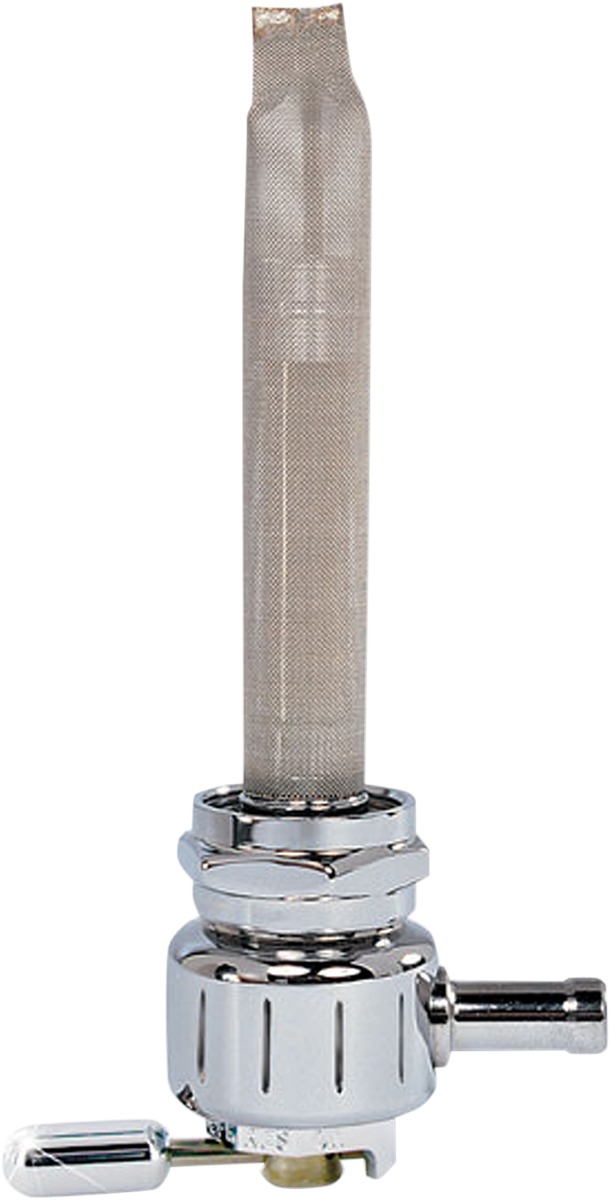 Pingel Grooved 90 Deg. Outlet Fuel Petcock 22mm Vertical Smooth - Click Image to Close