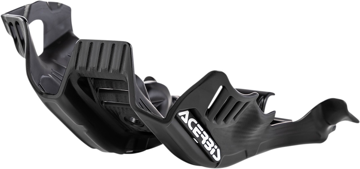 Acerbis Offroad Skid Plate Black/White - Click Image to Close