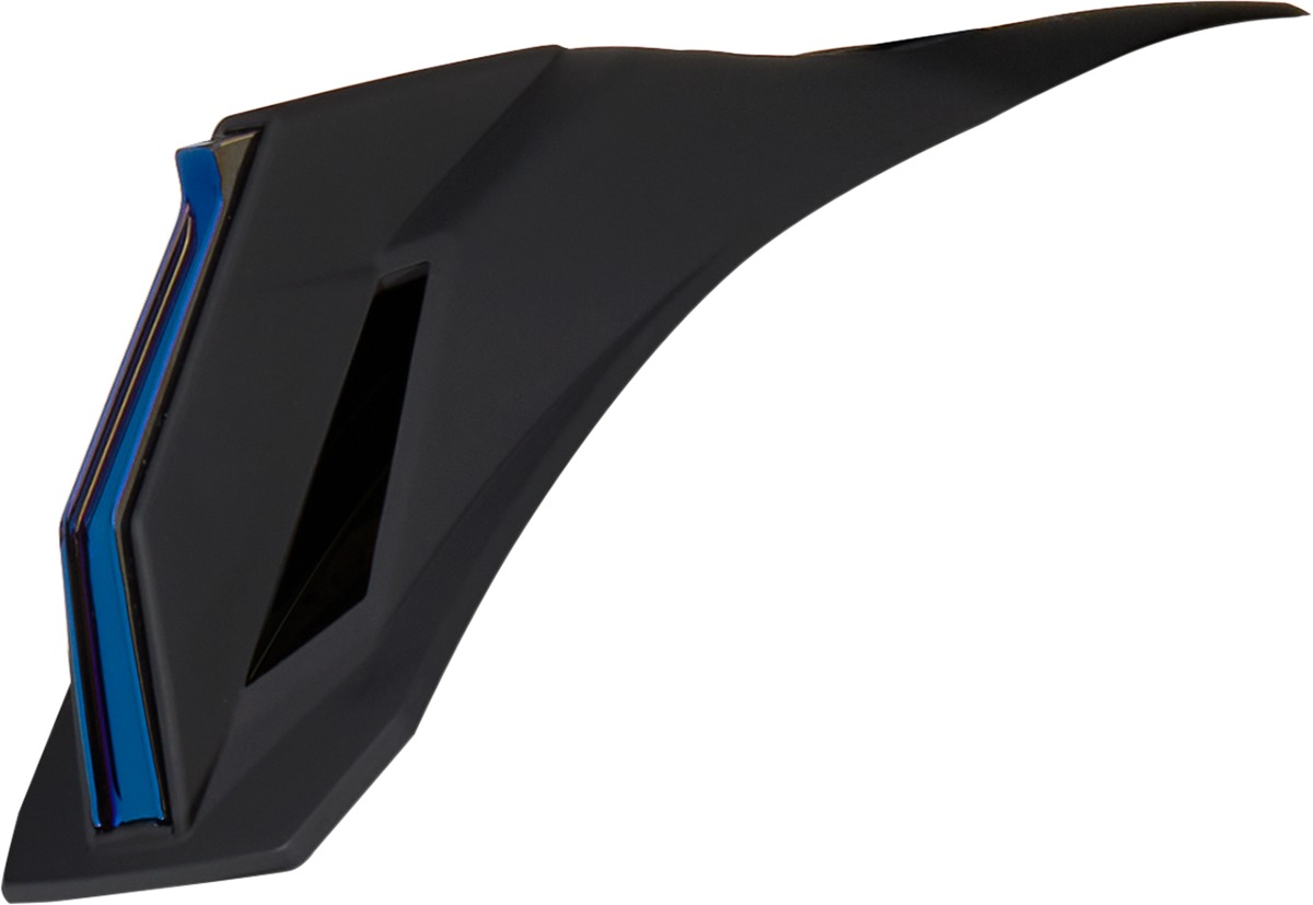 ICON Airform Helmet Speedfin Blue Black One Size - Replacement speedfin for ICON Airform helmets - Click Image to Close