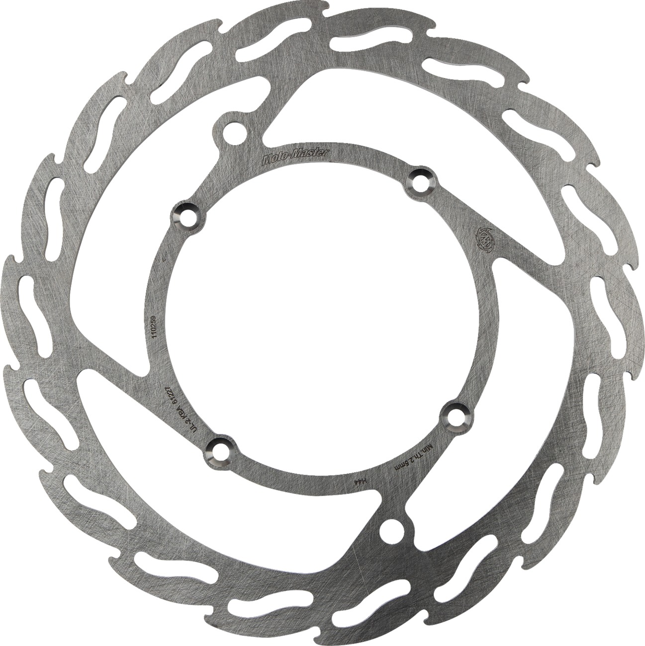 Moto-Master Flame Front Brake Rotor 260mm For Husqvarna SWM Models - Front 260mm rotor For Husqvarna, SWM motorcycles - Click Image to Close