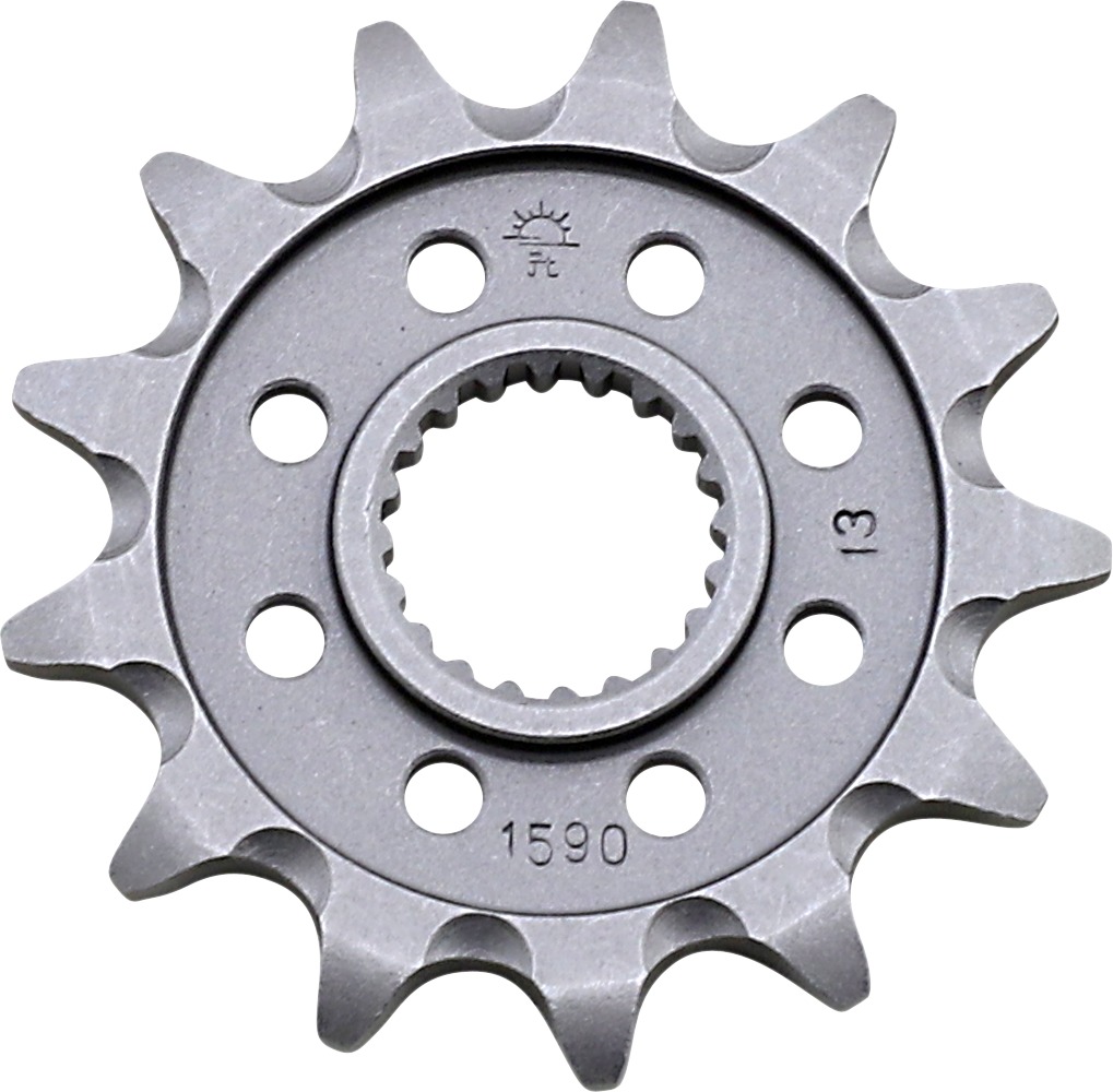Lightweight Self-Cleaning Front Countershaft Sprocket - 13 Tooth - Click Image to Close