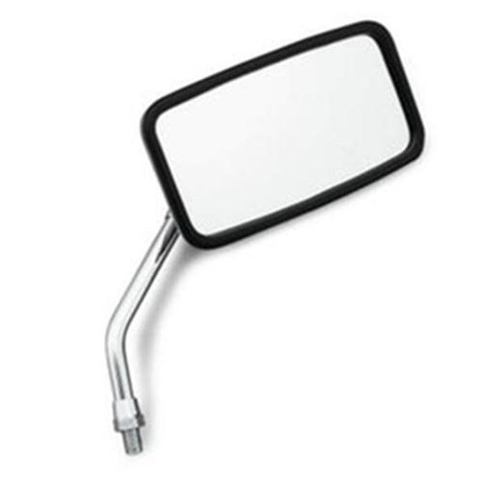 BikeMaster Stainless Mirror Chrome Right Side For Yamaha Reverse Thread - Click Image to Close