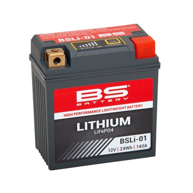BSLI-01 Lithium Battery, 24Wh, 140 Amps - Replaces Honda 31500-MKE-A61 HY85S & KTM 79011053000 - Click Image to Close