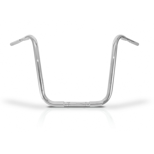 16" Gorilla Apes Bars - Ape Hangers Chrome (TBW) 1.25" Dia. - 38.75W-16H-10PB - Click Image to Close