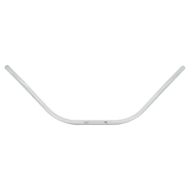 Long Horn Bars Handlebars 1.00" Dia. (Dimpled) 39W-6.5H-18.5PB - Click Image to Close