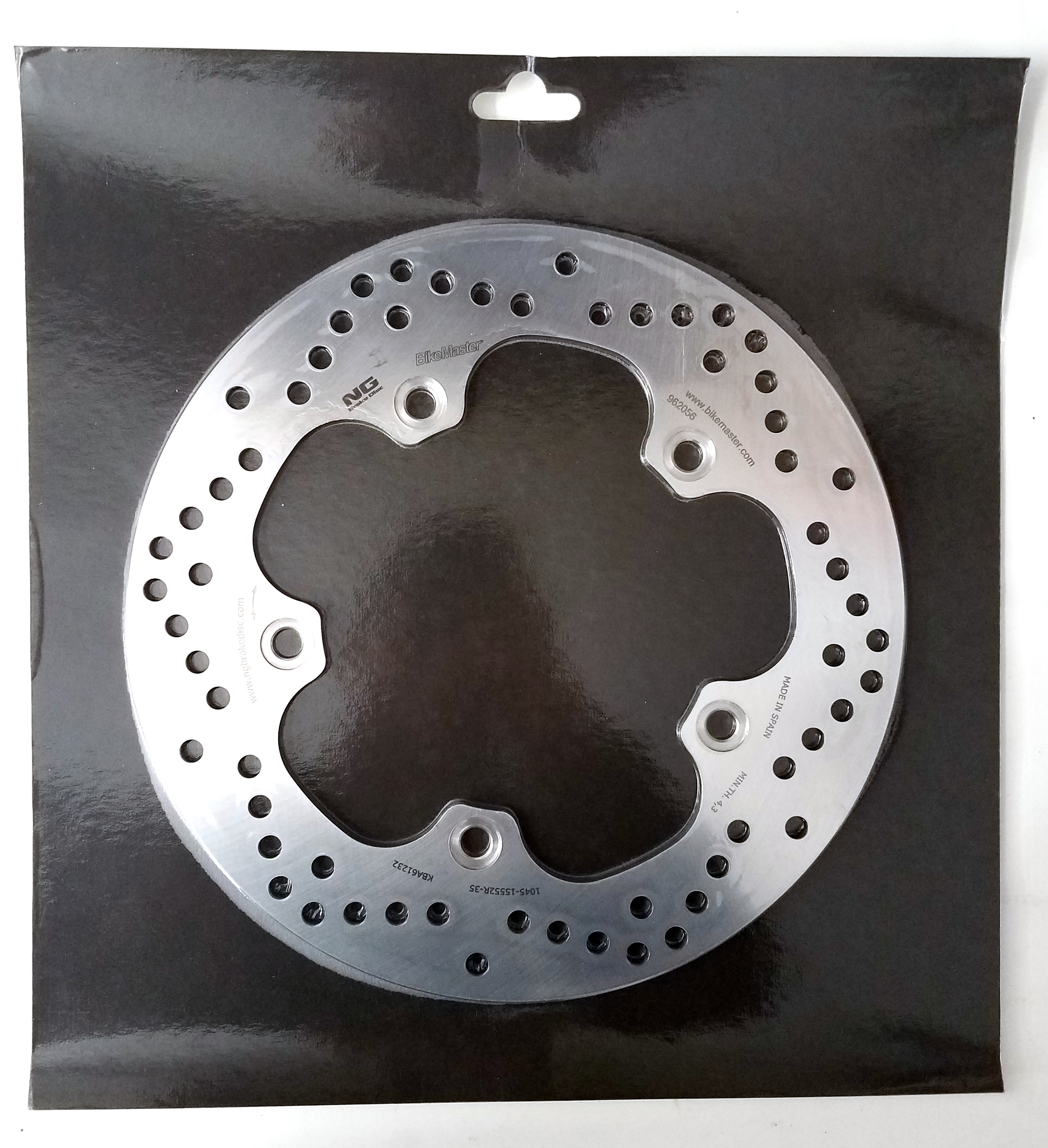 BikeMaster Rear Brake Rotor Fits 2001-2015 BMW F/R/K/S/HP2 - Click Image to Close