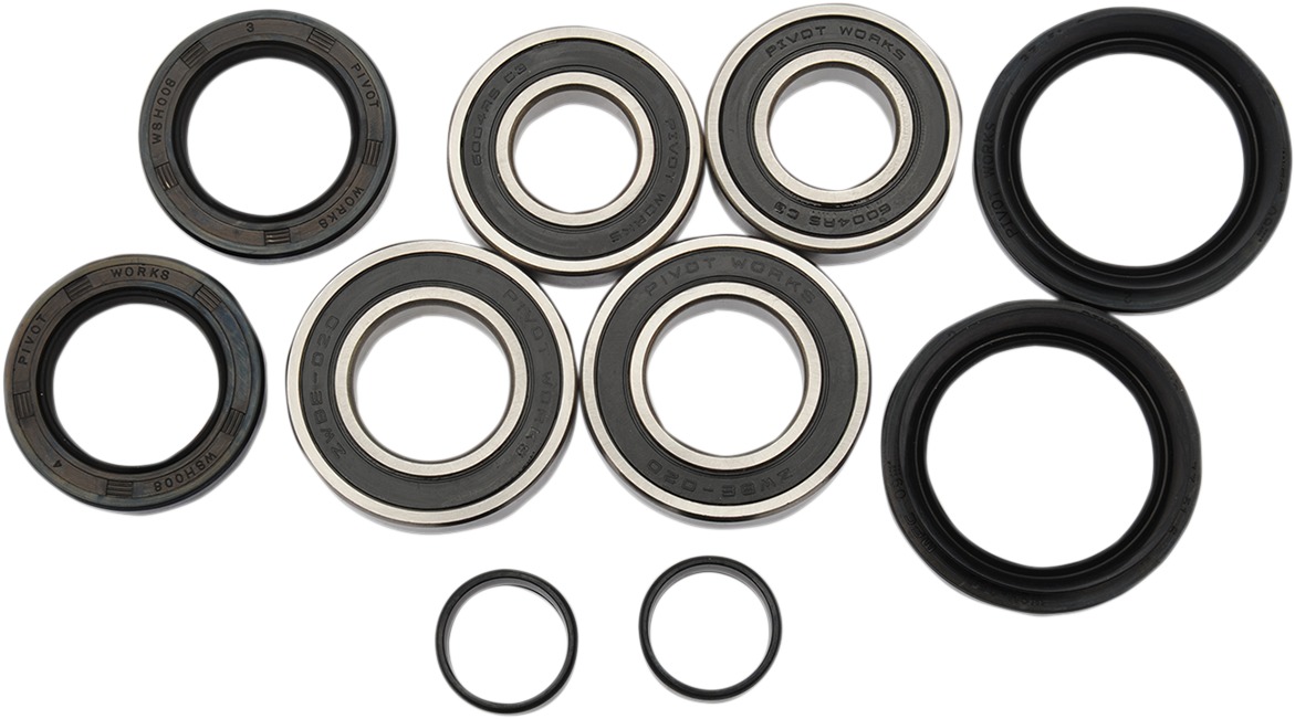 Front Wheel Bearing Kit - For 07-13 Honda TRX420 TE/TM & 05-06 TRX500TM - Click Image to Close