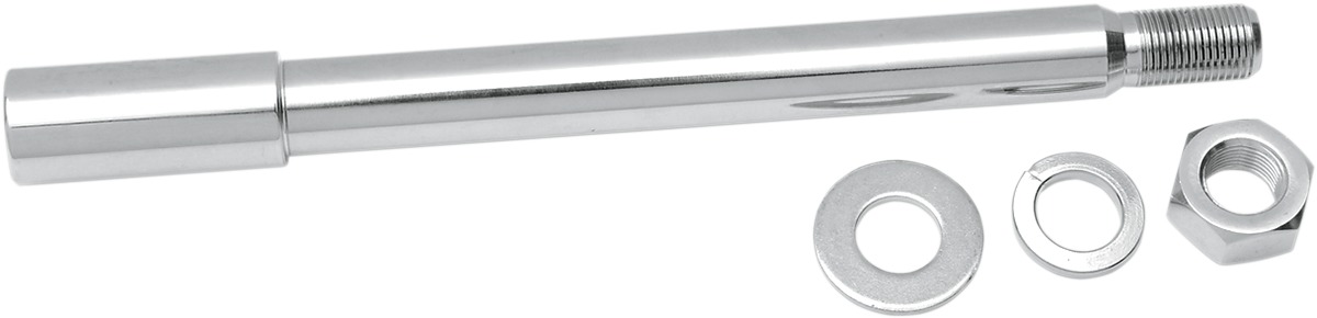Drag Specialties Front Axle Kit Chrome For Harley Sportster 1986-1987 - Front axle kit For Harley Sportster 1986-1987 - Click Image to Close