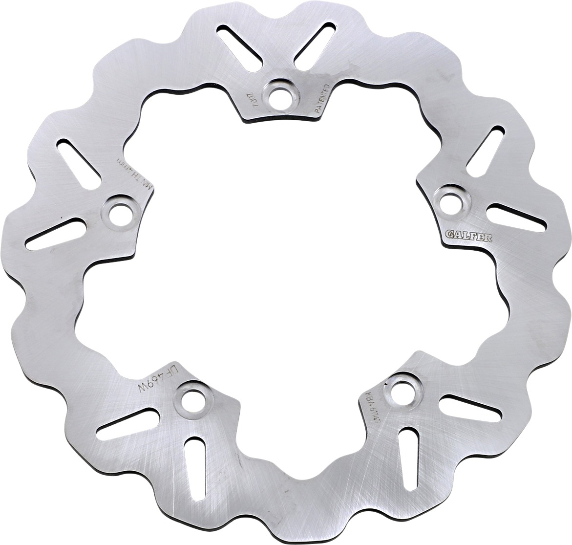 Solid Wave Brake Rotor - Rear Disc - Click Image to Close