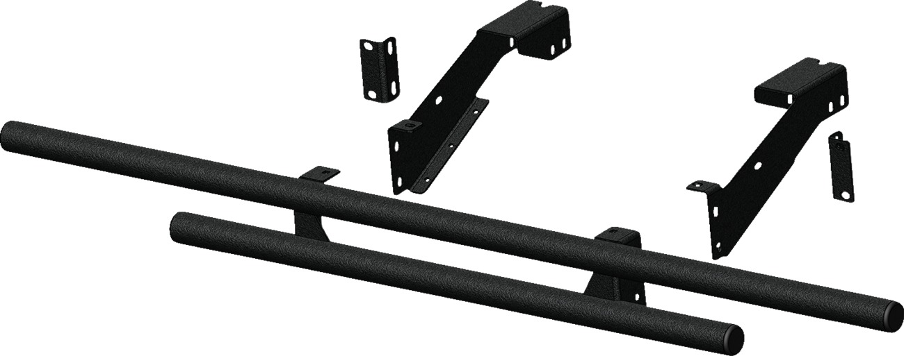 KFI Double Tube Rear Bumper Black Fits 14-19 Ranger Full Size Models - Click Image to Close