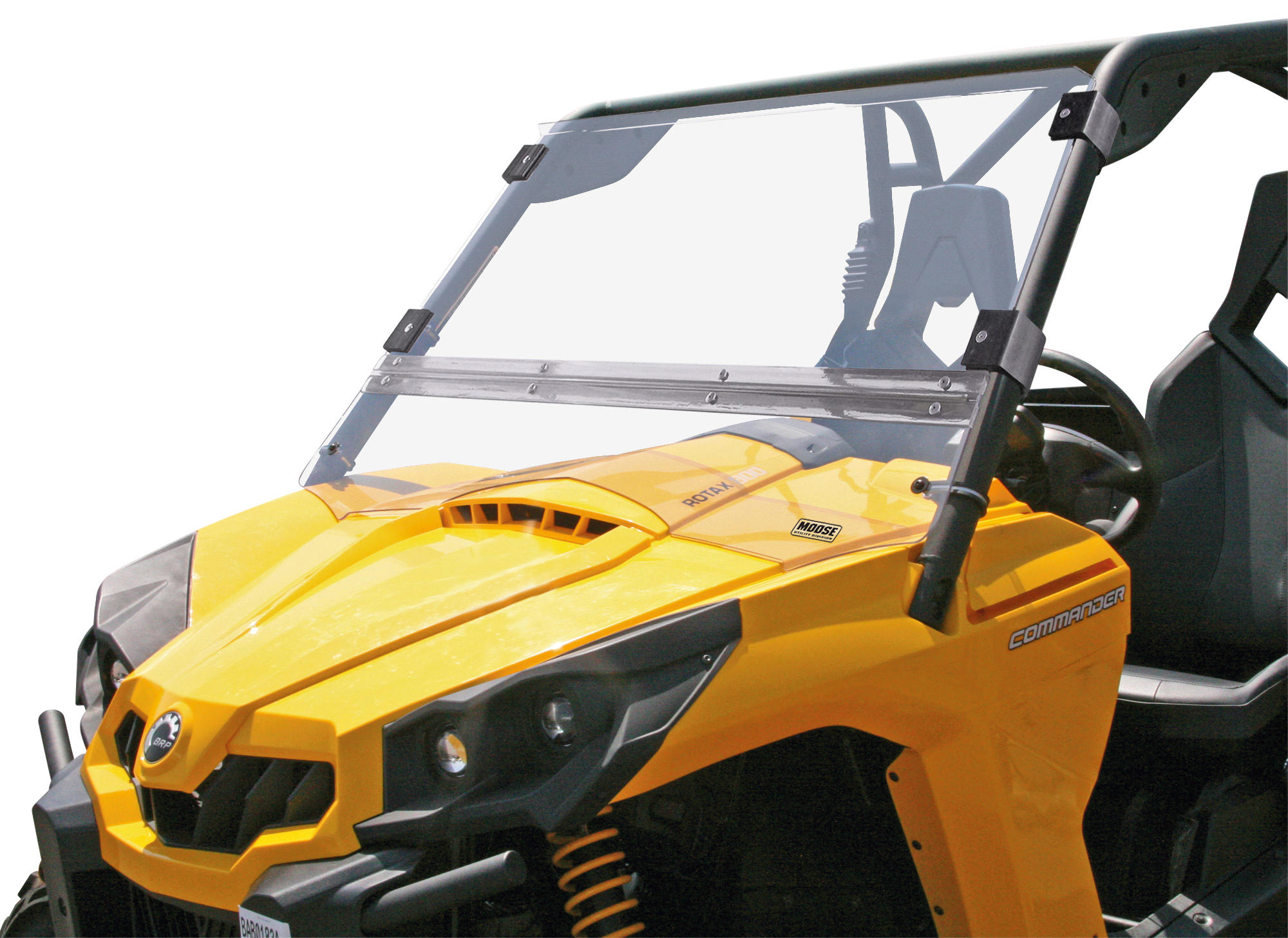 Full Folding Windshield - For 11-18 Can Am Commander 800/1000 - Click Image to Close