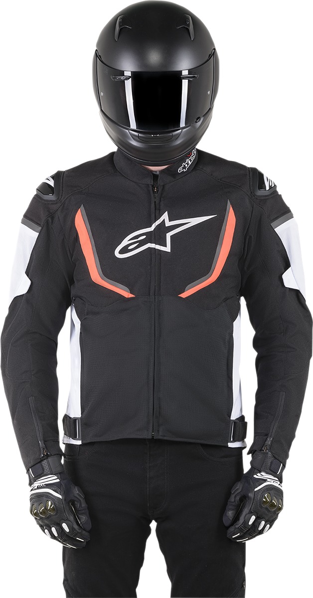 T-GPR v2 Air Motorcycle Jacket Black/Red/White US Small - Click Image to Close
