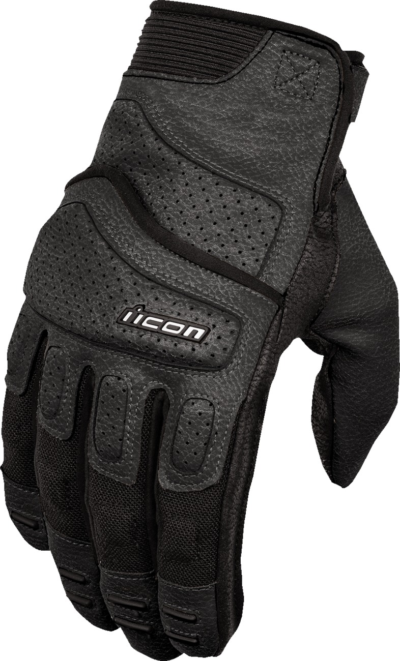 ICON Superduty3 Gloves Black 3XL Men's - Short cuff sport gloves, Black, 3XL, Men's - Click Image to Close