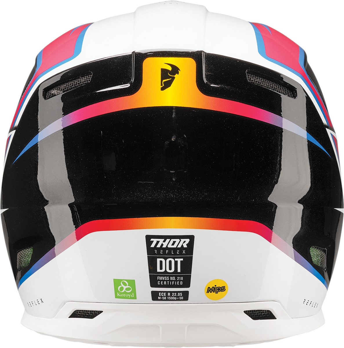 Reflex Accel MIPS Full Face Offroad Helmet Gloss Multi Large - Click Image to Close