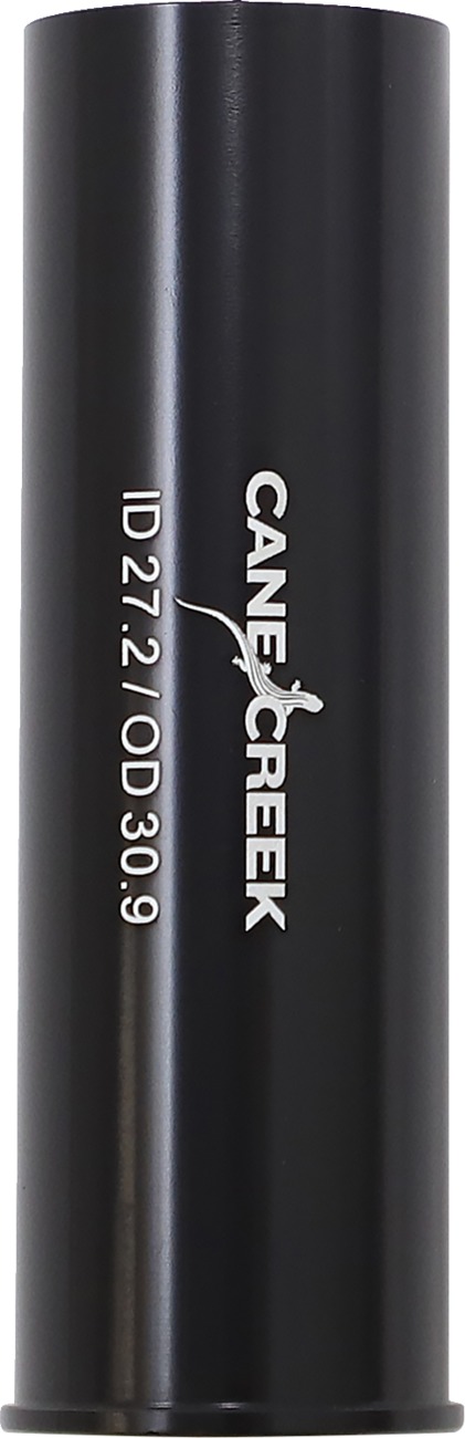 Cane Creek Seat Post Adapter 30.9mm to 27.2mm Aluminum Black - Seatpost adapter 30.9mm to 27.2mm, black aluminum - Click Image to Close