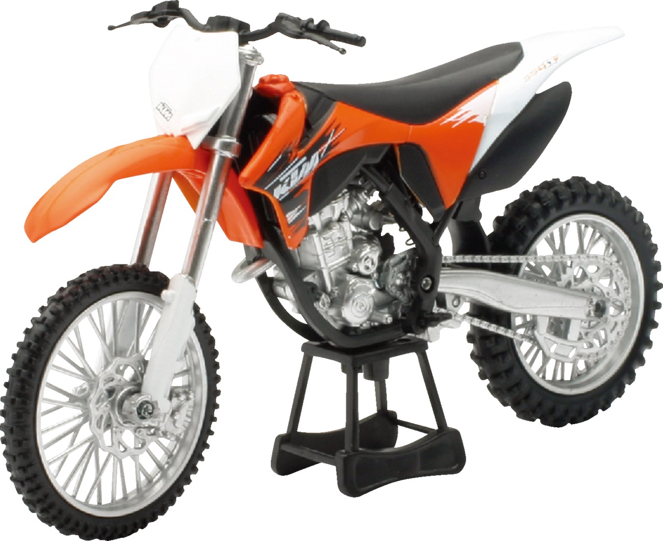 New Ray KTM 350 SX-F 1:12 Scale Dirt Bike Replica Orange 2011 - Click Image to Close