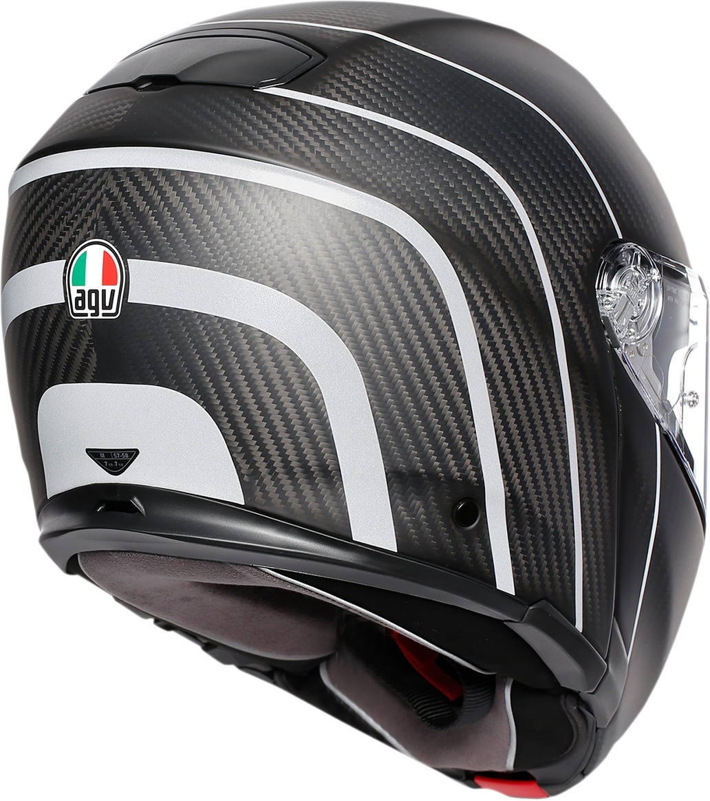 Sport Modular Street Helmet Black/Silver X-Large - Click Image to Close