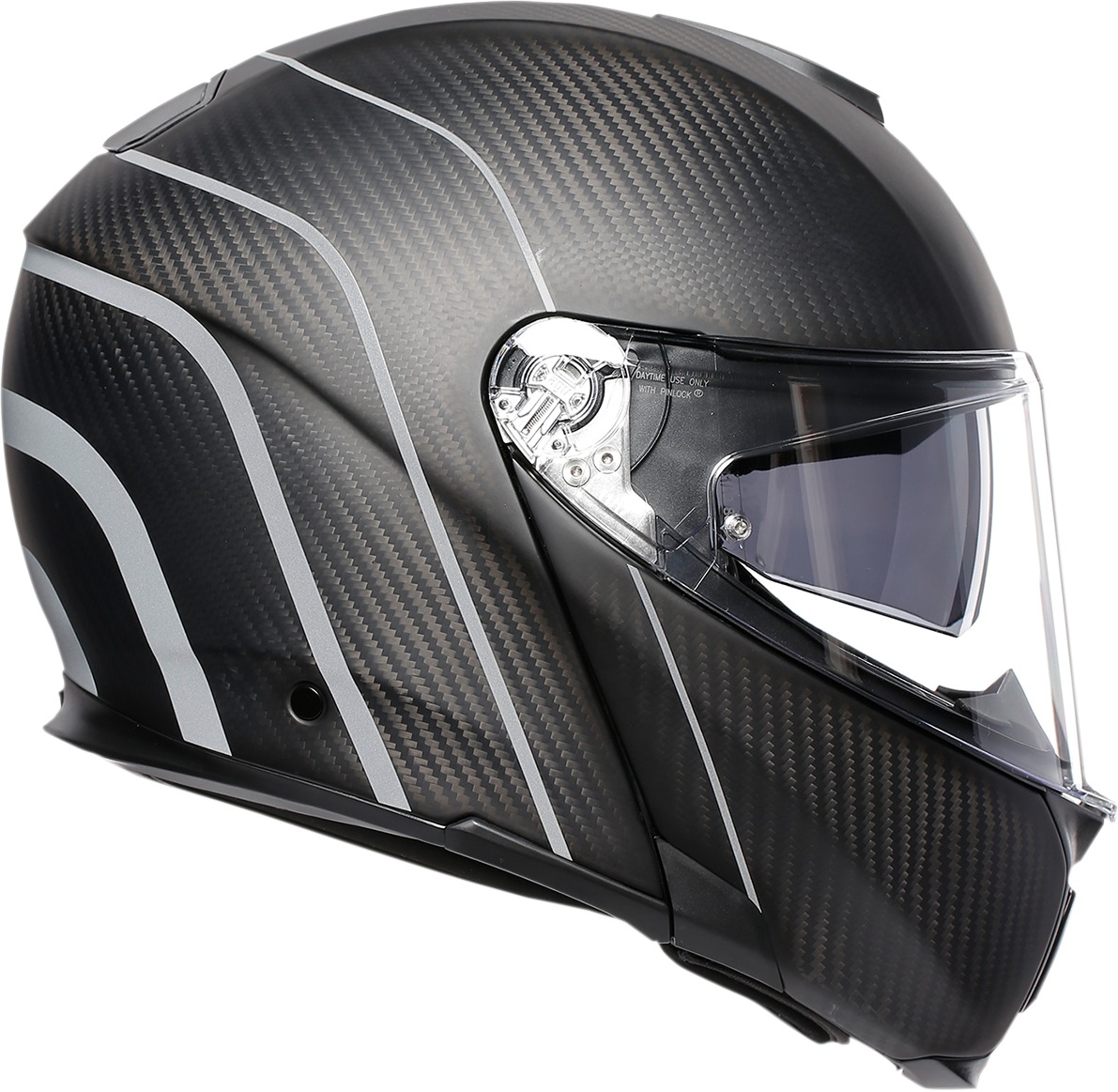 Sport Modular Street Helmet Black/Silver X-Large - Click Image to Close