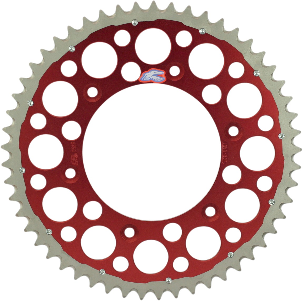 Aluminum Rear Sprocket Twinring 50T Red - For Honda CR CRF XR - Click Image to Close