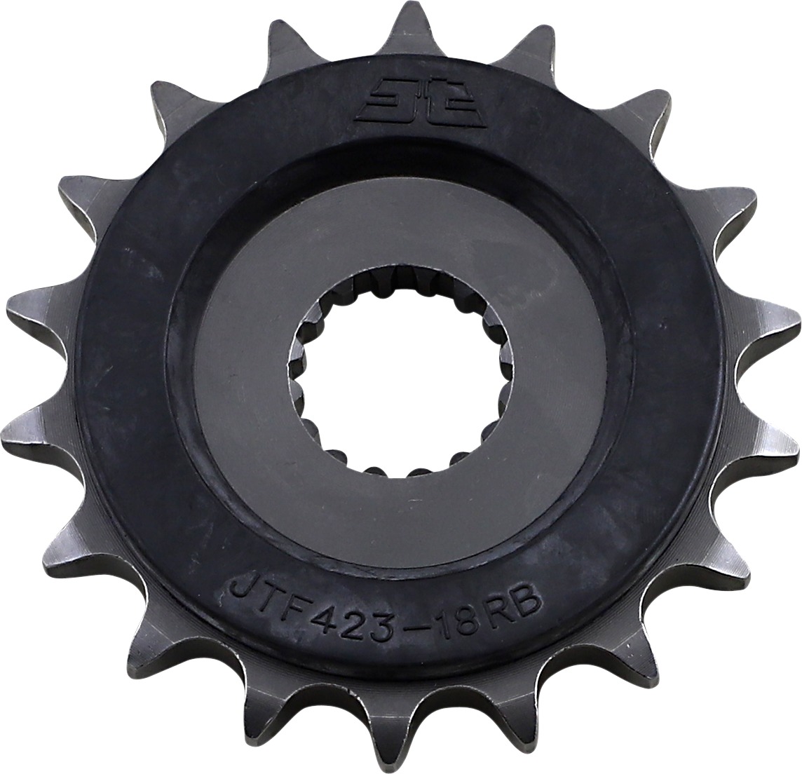 Front Steel Countershaft Sprocket w/ Rubber Damper - 18 Tooth 530 - Click Image to Close