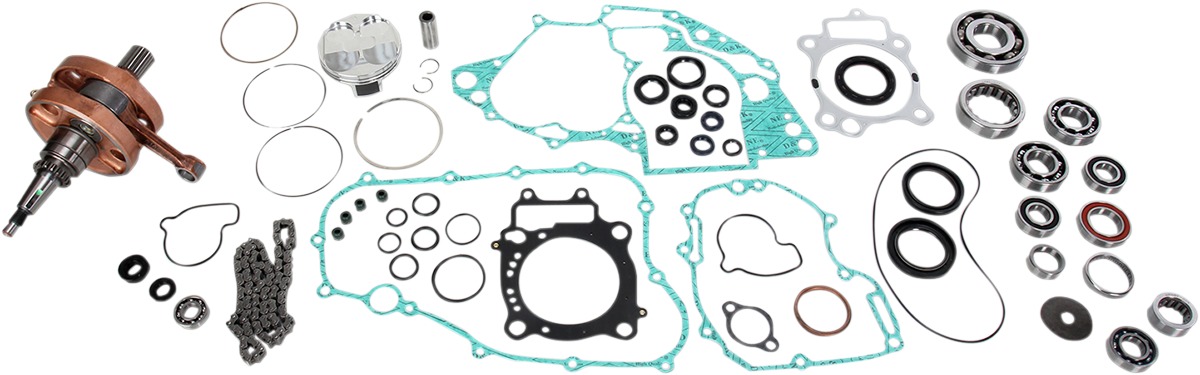 Engine Rebuild Kit w/ Crank, Piston Kit, Bearings, Gaskets & Seals - 2006 CRF450R - Click Image to Close