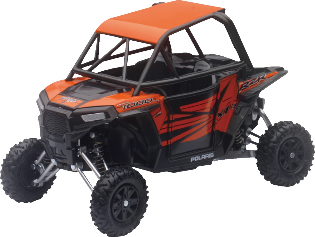Polaris RZR XP1000 ATV 1:18 Scale Model - Orange Madness by New Ray Toys - Click Image to Close