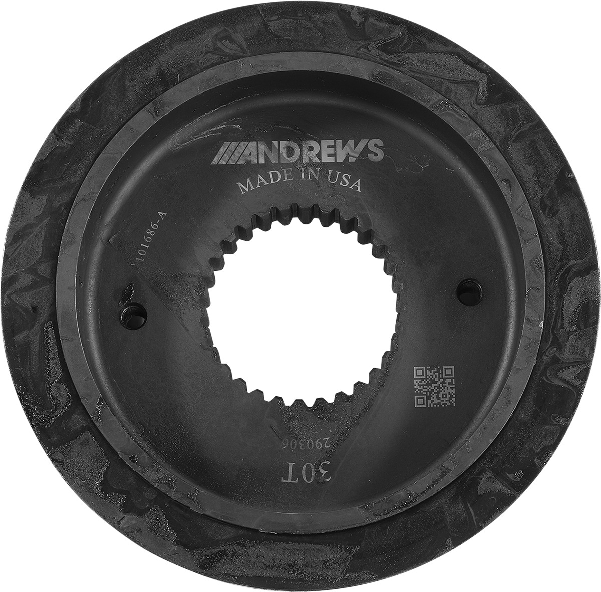 Andrews Rear Belt Drive Transmission Pulley 30 Tooth Power Pulley - Click Image to Close