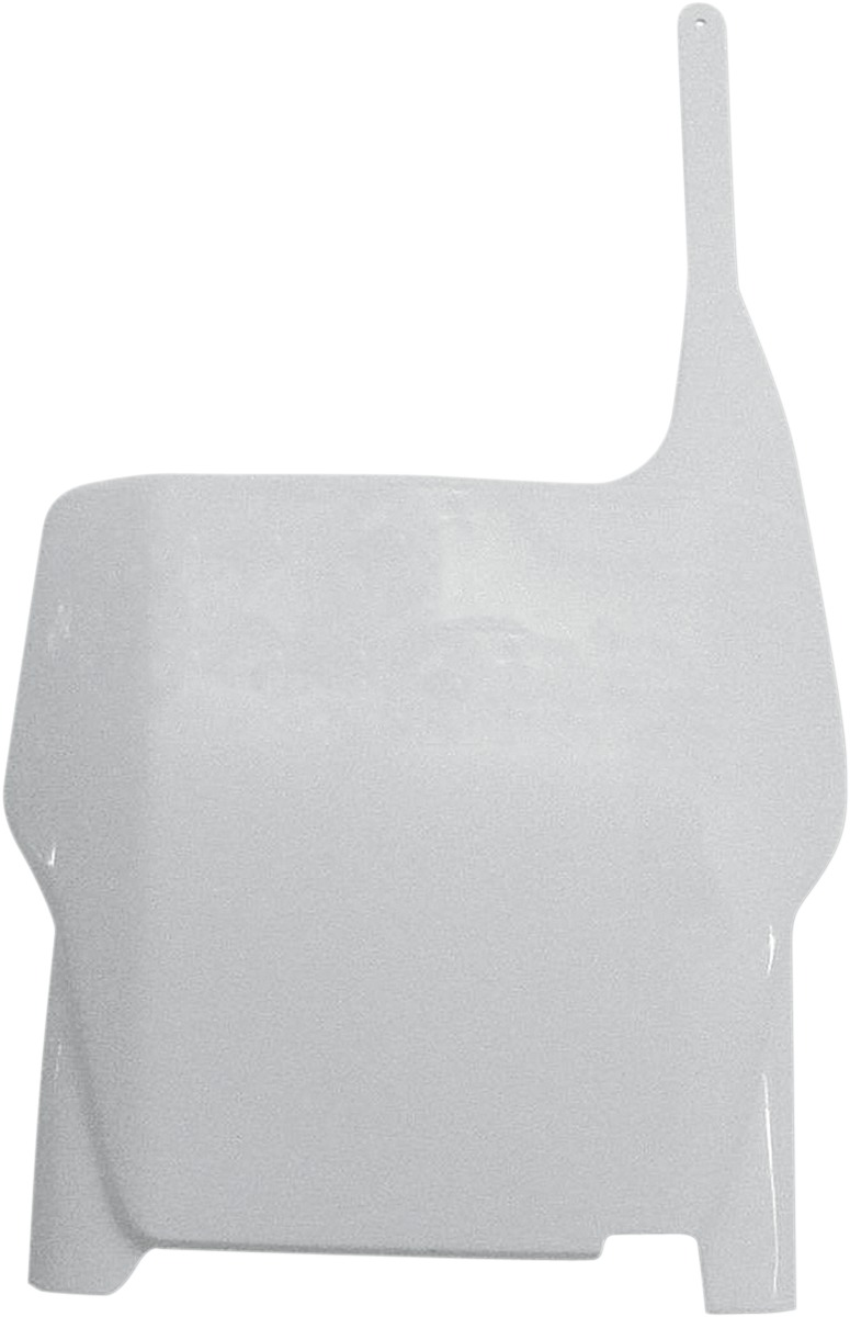 UFO Front Number Plates White Fits Honda CR125/250 2004-2007 - Click Image to Close
