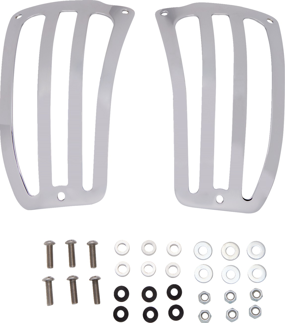 Cobra Saddlebag Lid Guard Chrome - Click Image to Close