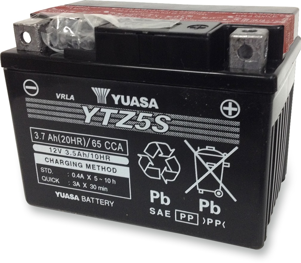 AGM Maintenance Free Battery YTZ5S-BS - Click Image to Close