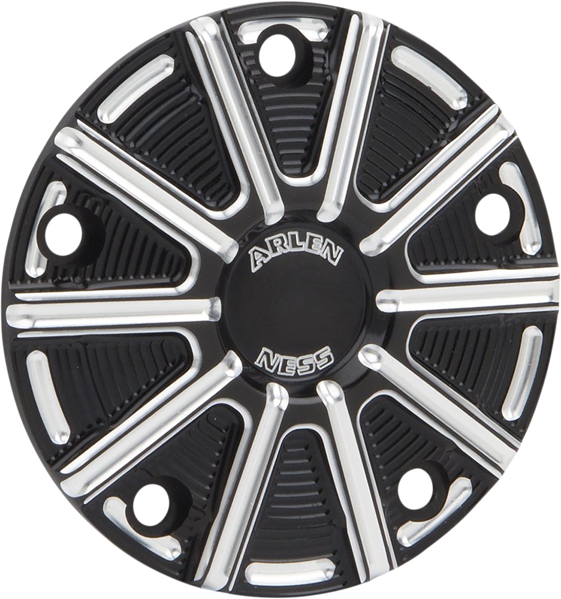 Arlen Ness 10-Gauge Ignition Cover Contrast Cut - Click Image to Close