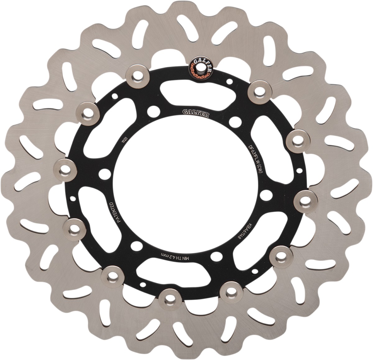 Floating Wave Brake Rotor - Front Disc - Click Image to Close