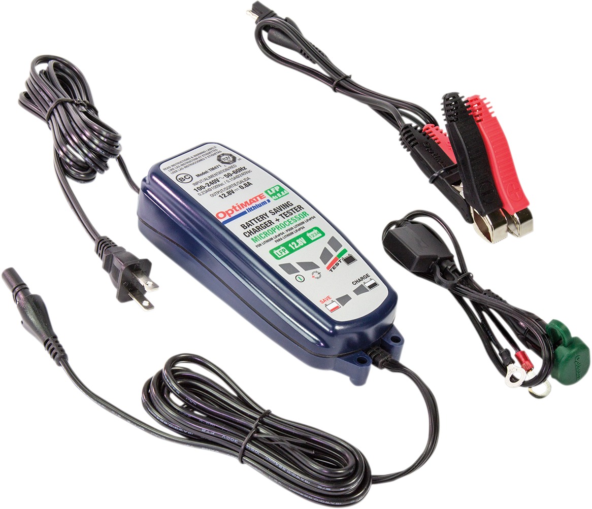 Optimate Lithium 0.8A Battery Charger - Click Image to Close