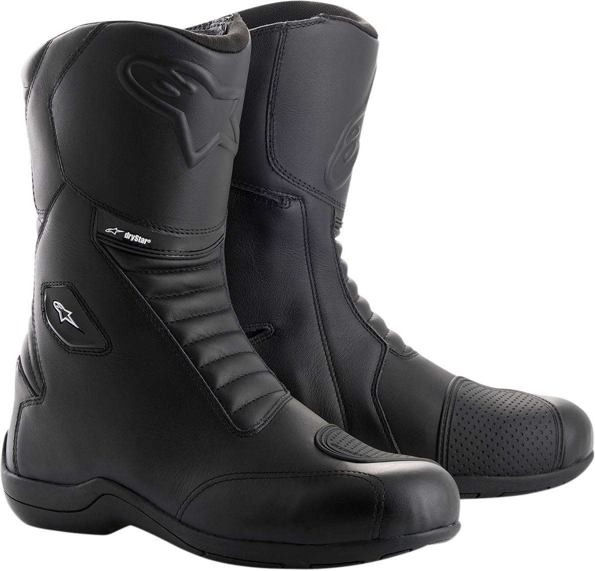 Andes V2 Drystar Street Riding Boots Black US 10.5 - Click Image to Close