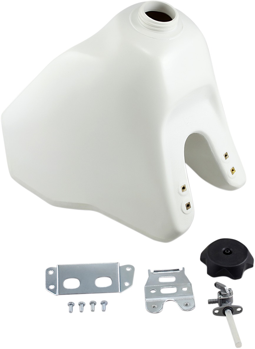 IMS Large Capacity Gas Tank White For Suzuki DR250 DR350 DR350SE - Large fuel tank for Suzuki DR250/DR350/DR350SE - Click Image to Close