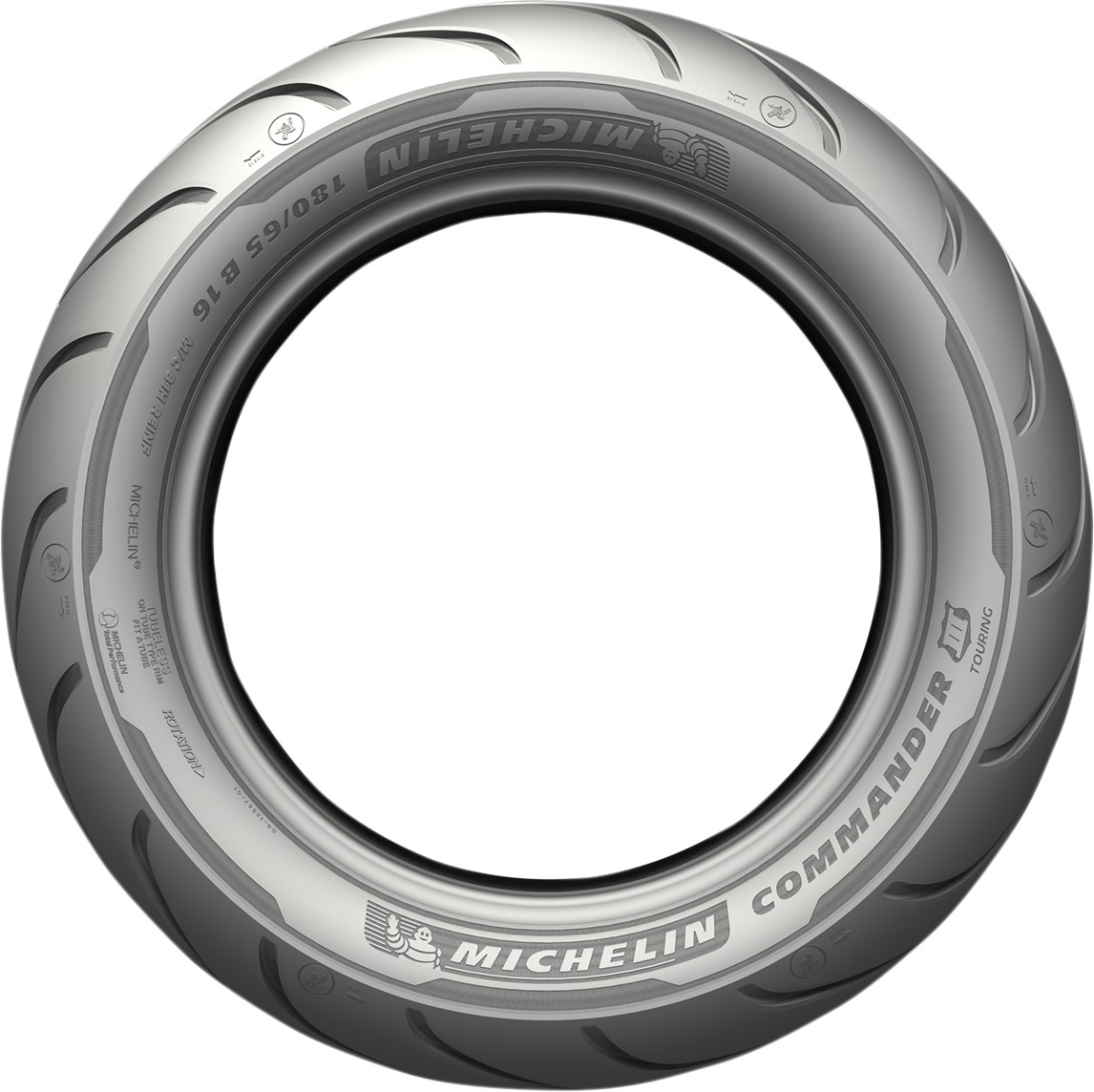 180/65B16 81H Reinforced Commander III Rear Touring Tire - TL/TT - Click Image to Close