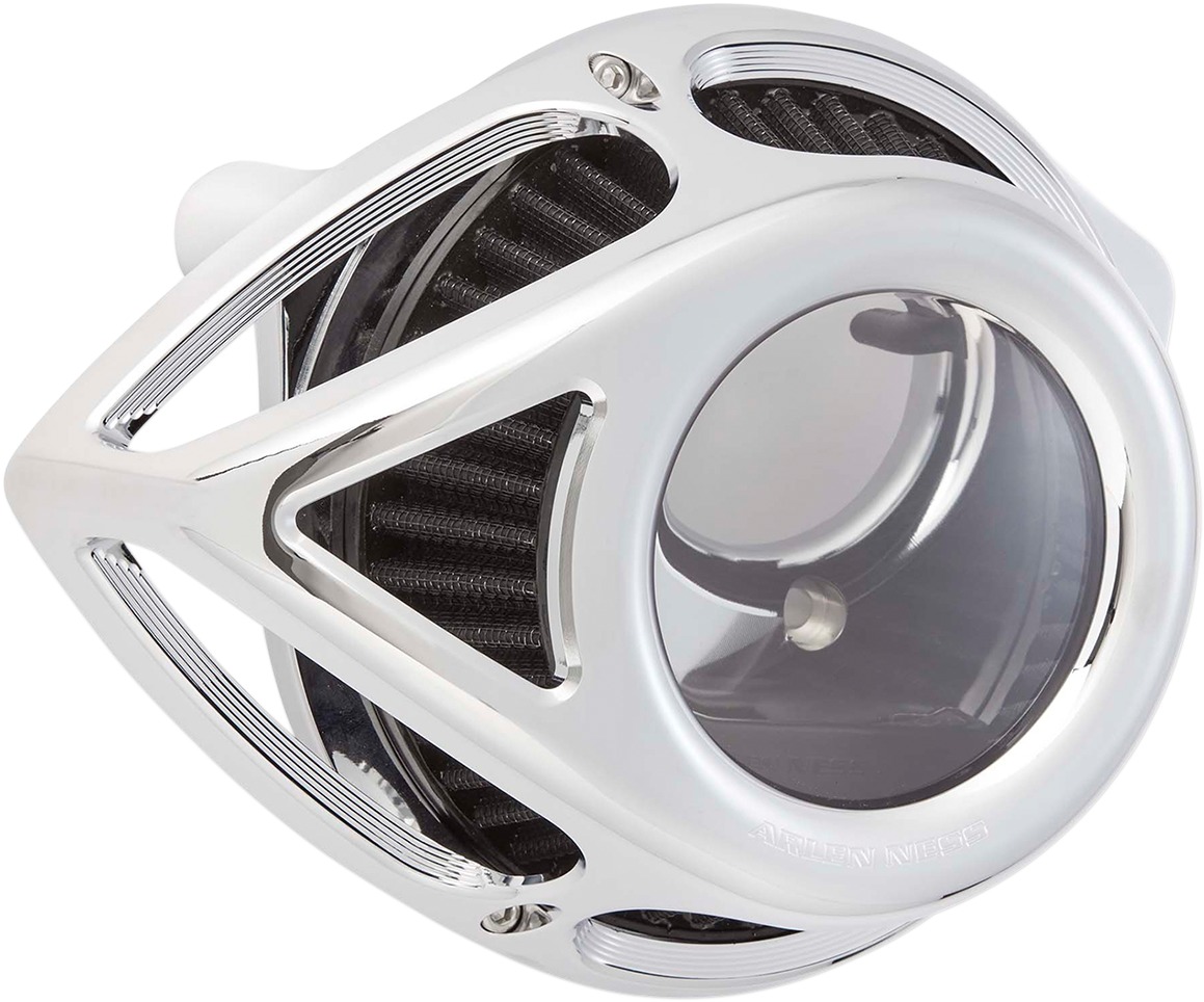 Arlen Ness Clear Tear Sucker Air Cleaner Kit Chrome - Click Image to Close