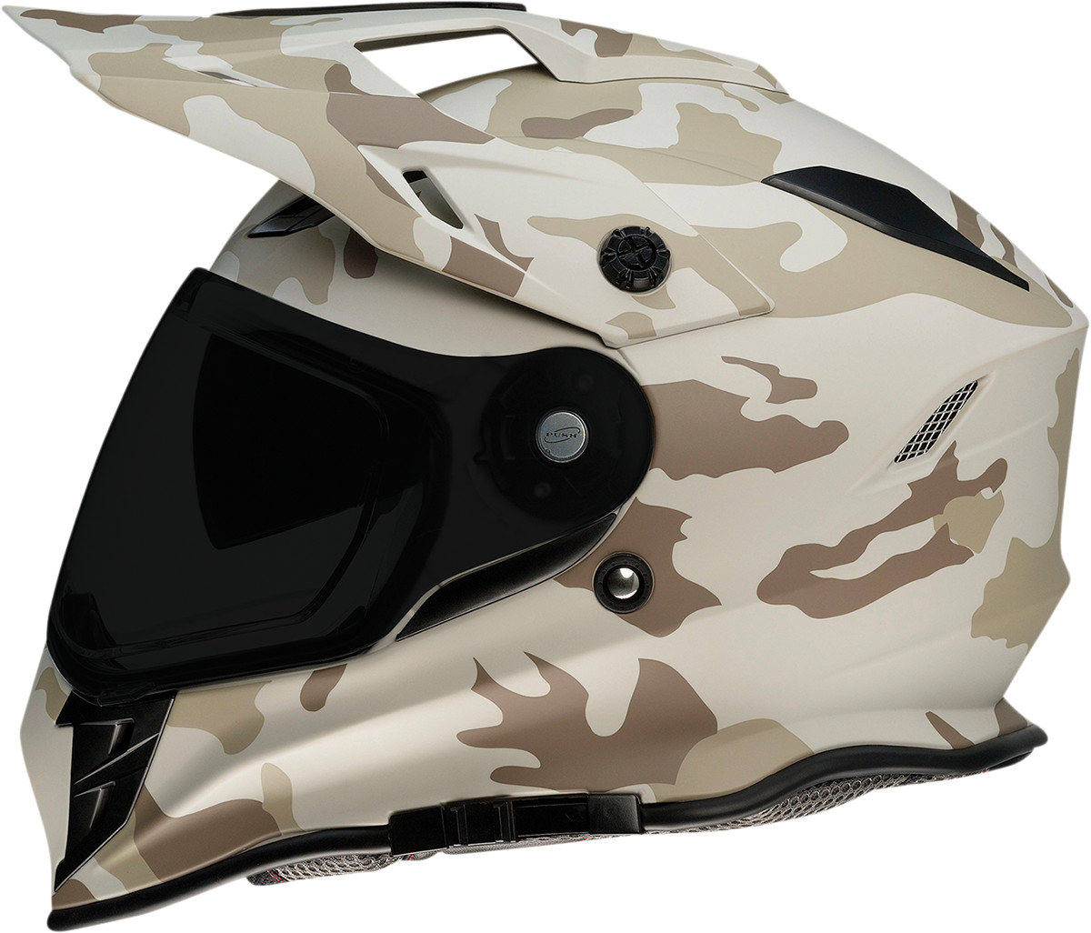 Range Dual Sport Helmet Large - Desert Camo - Click Image to Close
