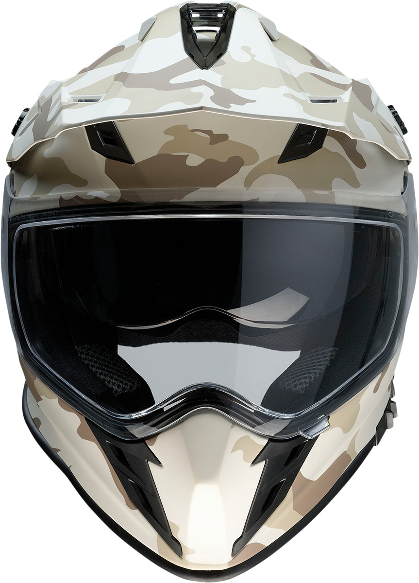 Range Dual Sport Helmet X-Large - Desert Camo - Click Image to Close