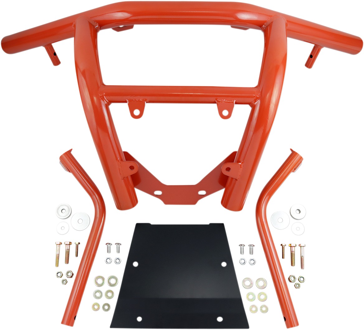 Moose Offroad Front Bumper Red For Can-Am Maverick X3 Turbo R - Front bumper, red, for Can-Am Maverick X3 Turbo R - Click Image to Close