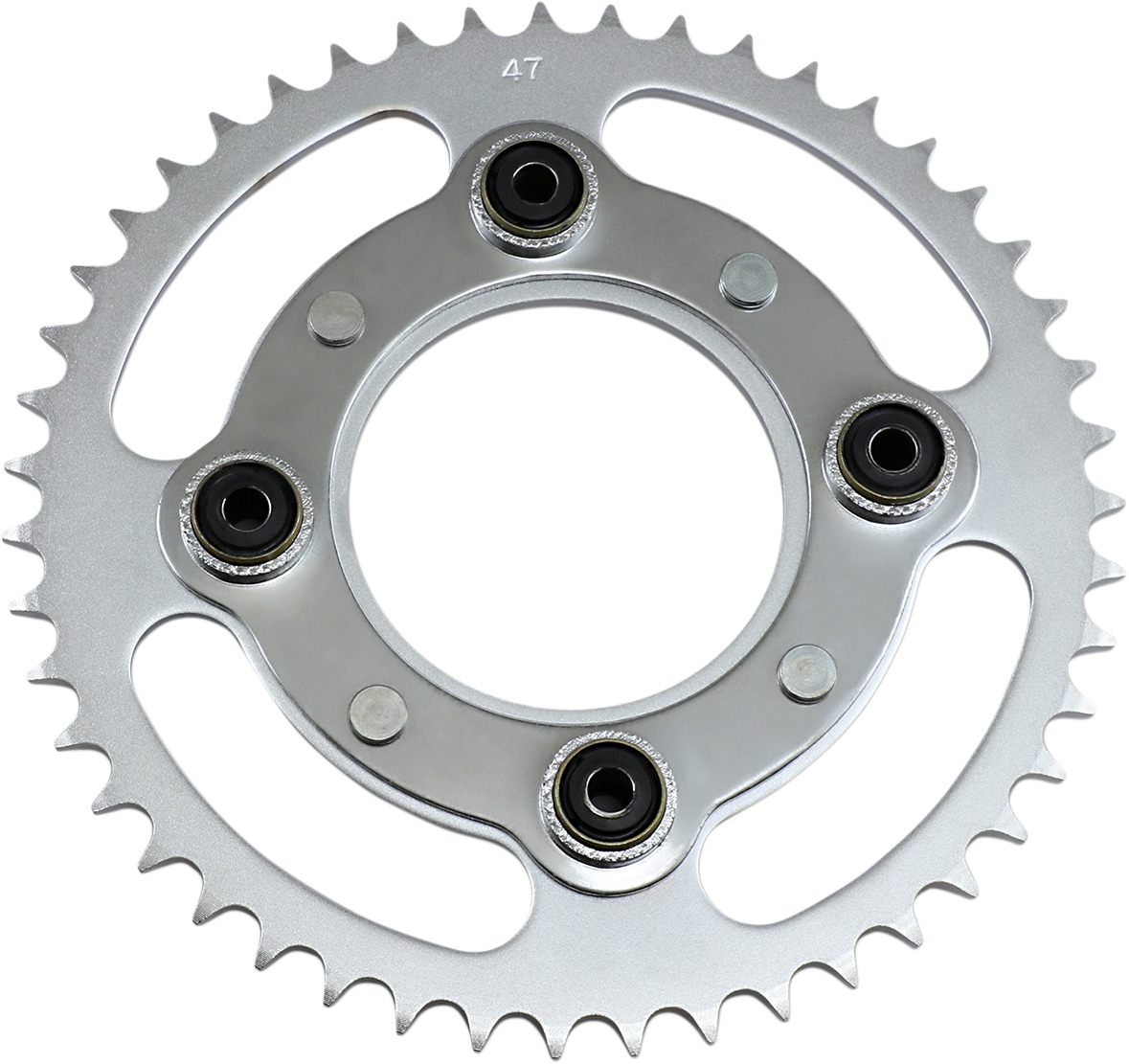 Steel 520 47T Sprocket Steel Raw - For Honda ATC200M ATC200 /Big Red - Click Image to Close