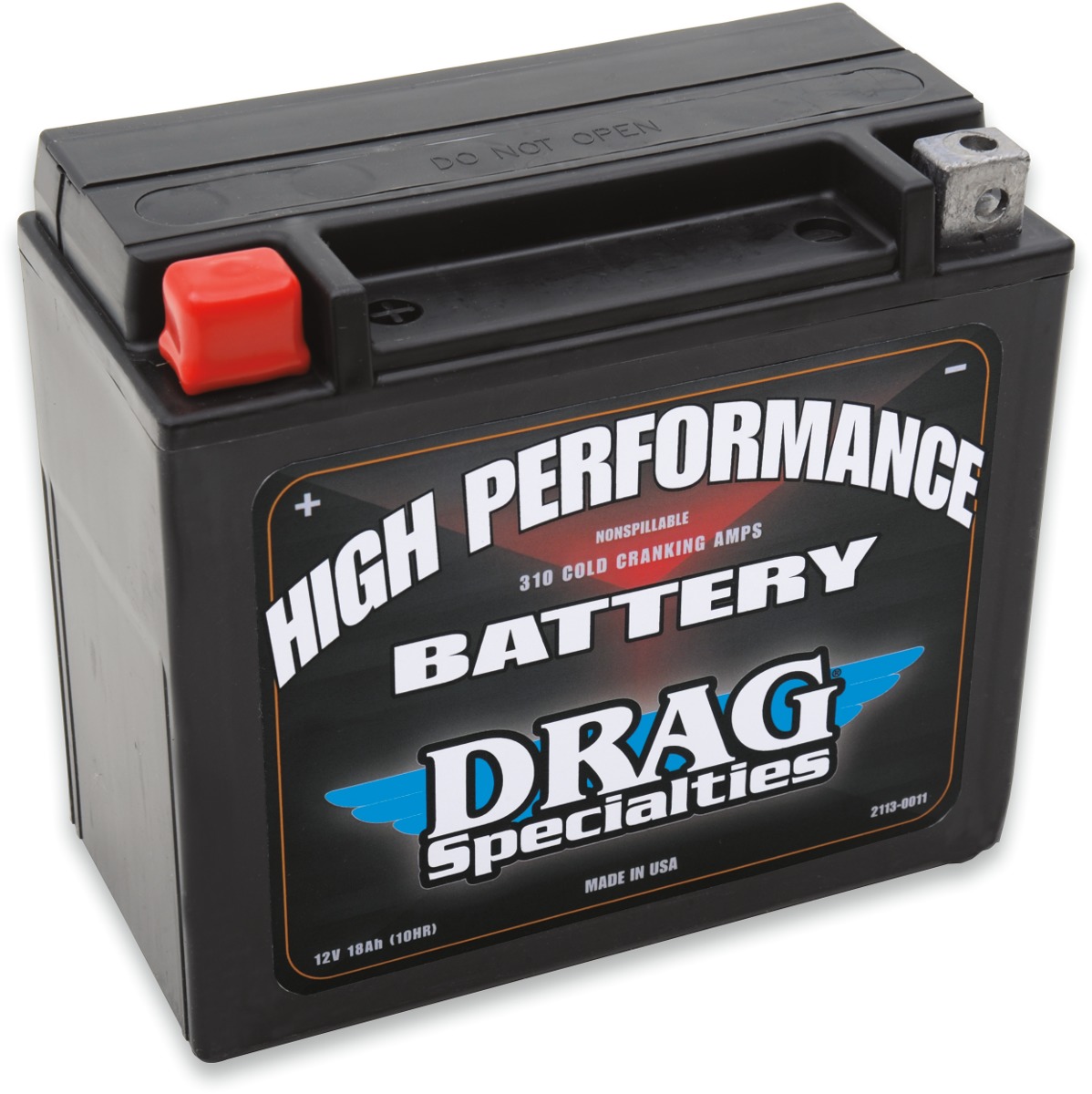 YTX AGM Maintenance Free Battery 310CCA 12V 18Ah Factory Activated - Replaces YTX20H - Click Image to Close