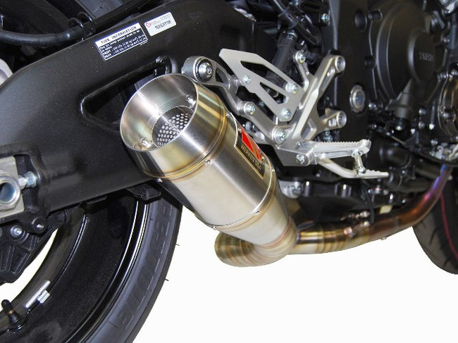 GP Slip On Exhaust - For 17-23 Yamaha FZ-10 & MT-10 - Click Image to Close