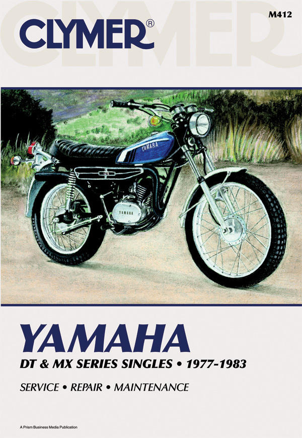 Shop Repair & Service Manual - Soft Cover - For 1977-1983 Yamaha DT & MX 100cc-400cc - Click Image to Close