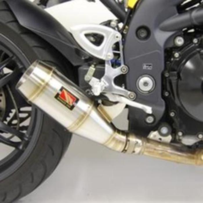 Slip On Exhaust - for 05-07 Triumph Speed Triple w/ Rear O2 Sensor - Click Image to Close